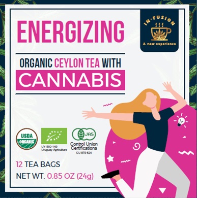 Energizing - Organic Ceylon Tea with Cannabis